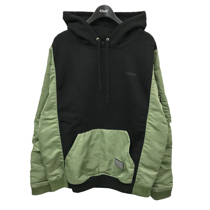 楽天市場】【中古】LIBERE MA-1 MK2 HOODIE MA-1切替 プルオーバー 
