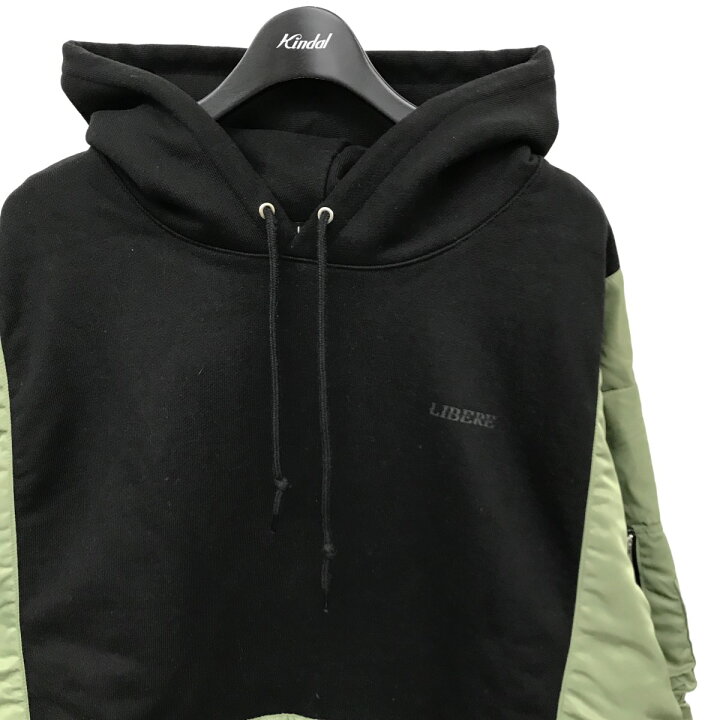 楽天市場】【中古】LIBEREMA-1 MK2 HOODIE MA-1切替 プルオーバー 