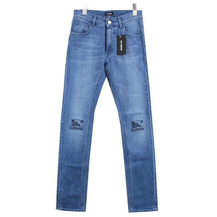 楽天市場】【中古】RAF SIMONS19AW SLIM FIT PANTS WITH KNEE 