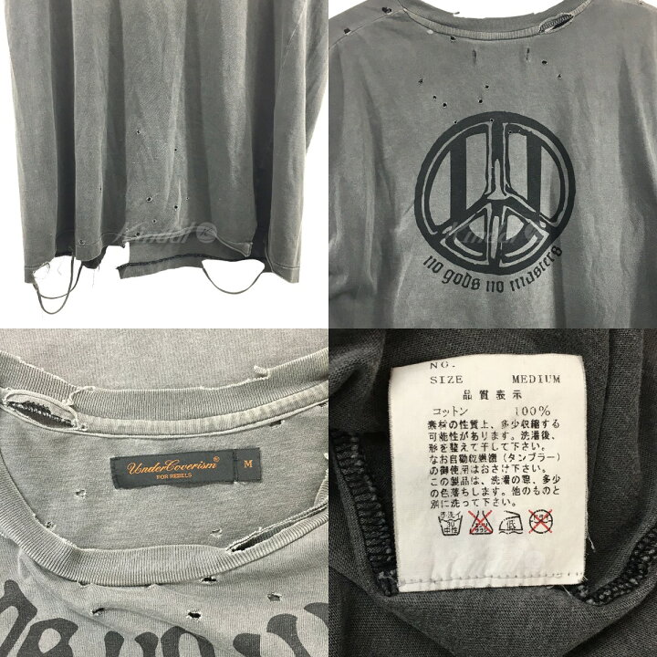 楽天市場】【中古】UNDERCOVER03SS NO GODS NO MASTERS TEE SCAB期 