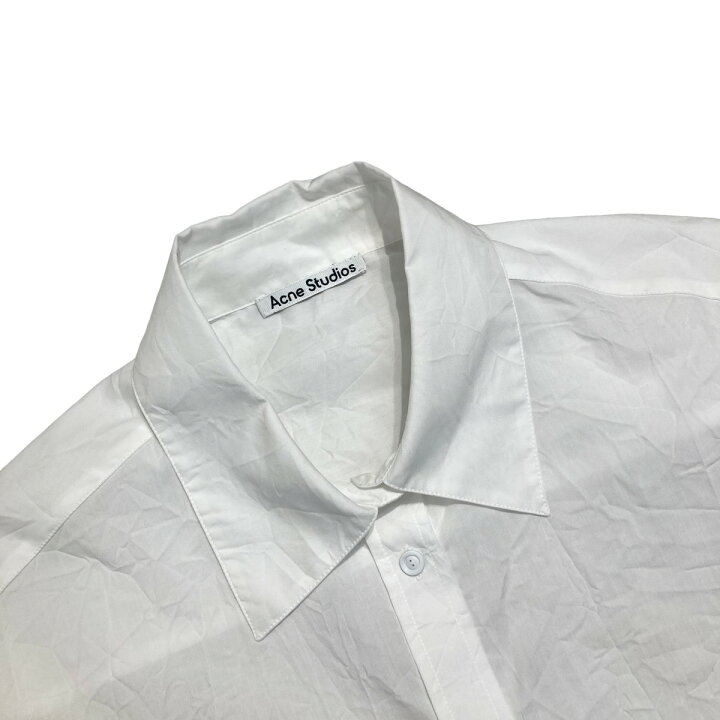 楽天市場】【中古】ACNE STUDIOS 皺加工半袖ブラウス FN-WN-BLOU000863 