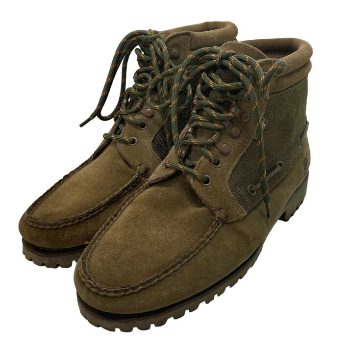 楽天市場】【中古】stussy×Timberland 7 EYE CHUKKA オリーブ サイズ 