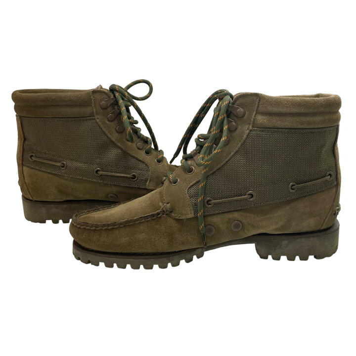 楽天市場】【中古】stussy×Timberland 7 EYE CHUKKA オリーブ サイズ 