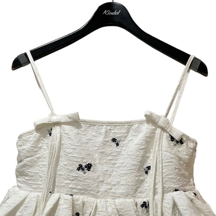 楽天市場】【中古】BIBIY 2024SS B． COSMOS BUSTIER フラワー刺繍 