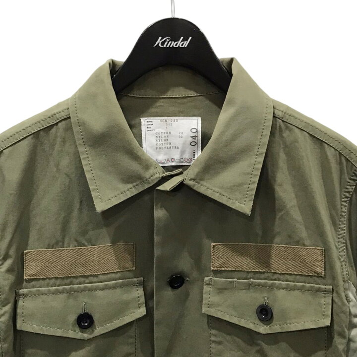 楽天市場】【中古】sacai21SS ミリタリージャケット Cotton Oxford 