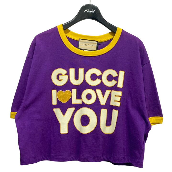 GUCCI - 【新品】GUCCI♡Tシャツ♡クロップド丈♡スパンコールの通販 
