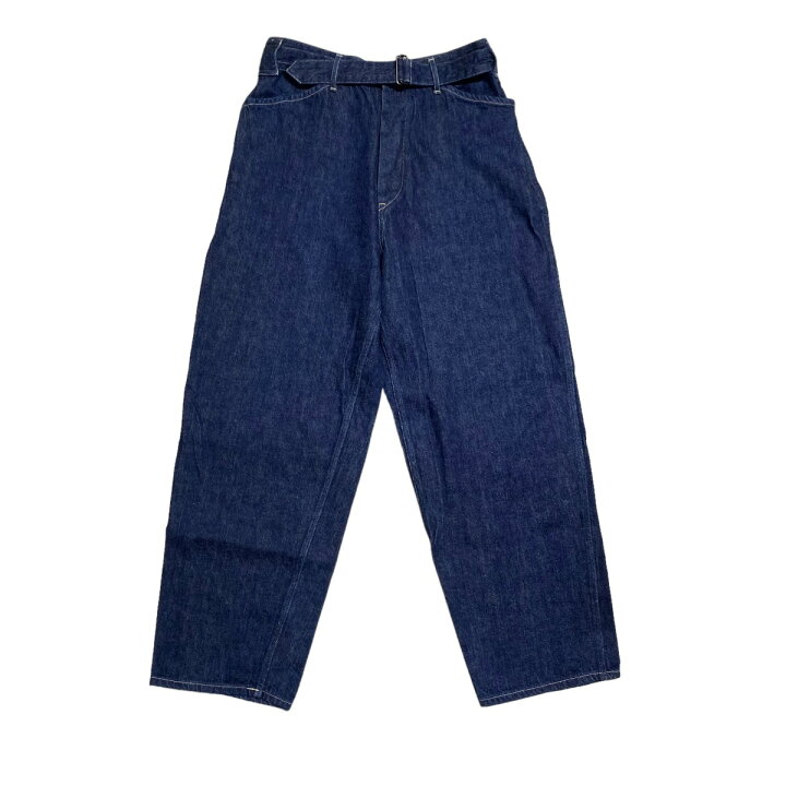 楽天市場】【中古】COMOLI 21AW 20ベルテッドデニムパンツ U03-03011  