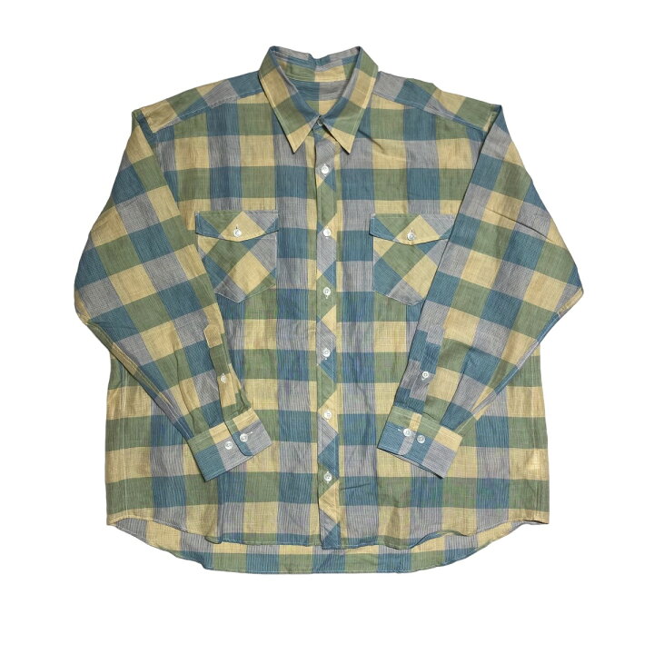 楽天市場】【中古】I am dork 23SS Flap Pockets Shirts チェック  