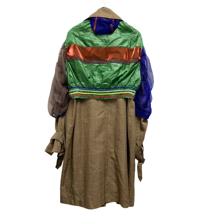 楽天市場】【中古】KOLOR 再構築 トレンチコート 21SCL C01102 