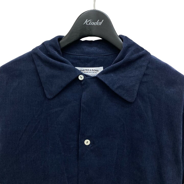 楽天市場】【中古】MAATEE＆SONS Silk Corduroy Shirt コーデュロイ 