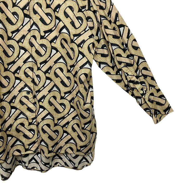楽天市場】【中古】BURBERRY モノグラムTBシャツ 総柄シャツ 8032477 