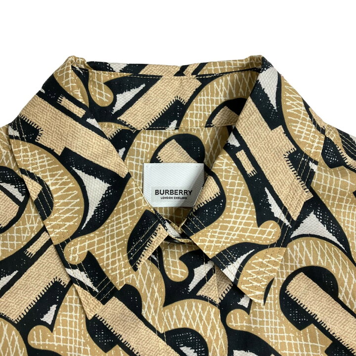 楽天市場】【中古】BURBERRY モノグラムTBシャツ 総柄シャツ 8032477 