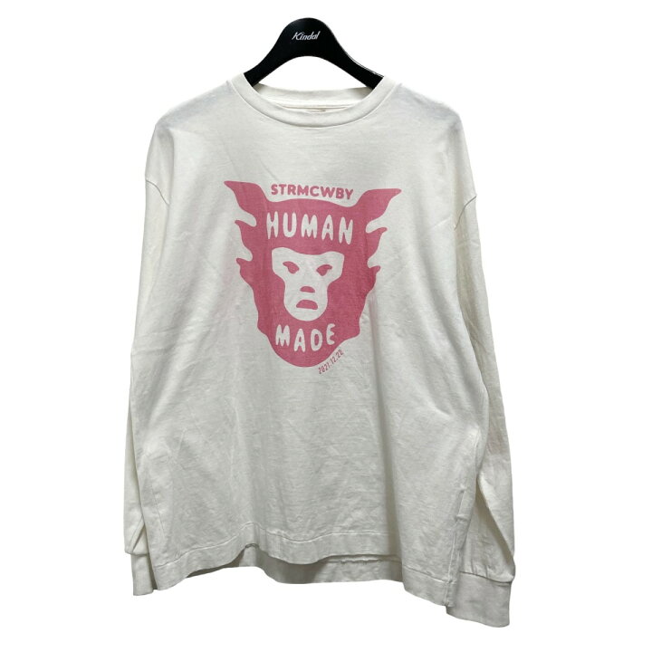 楽天市場】【中古】HUMAN MADE ロングスリーブTシャツ ホワイト サイズ 