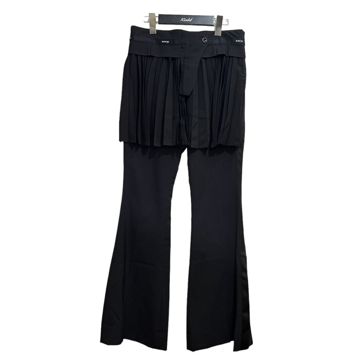 楽天市場】【中古】sacai スカートドッキングスーチングパンツ 21 