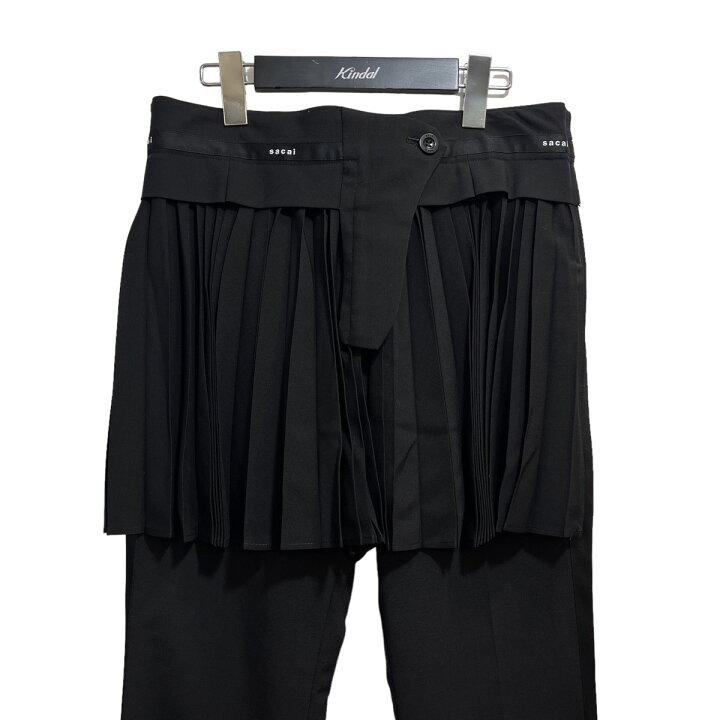 楽天市場】【中古】sacai スカートドッキングスーチングパンツ 21 