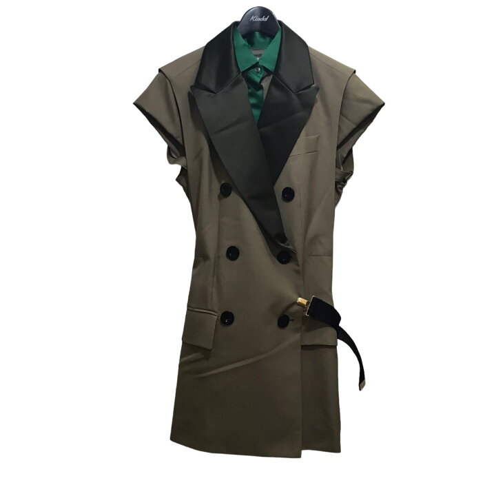 楽天市場】【中古】sacai 22SS スーツミックスドレス 22-06028  