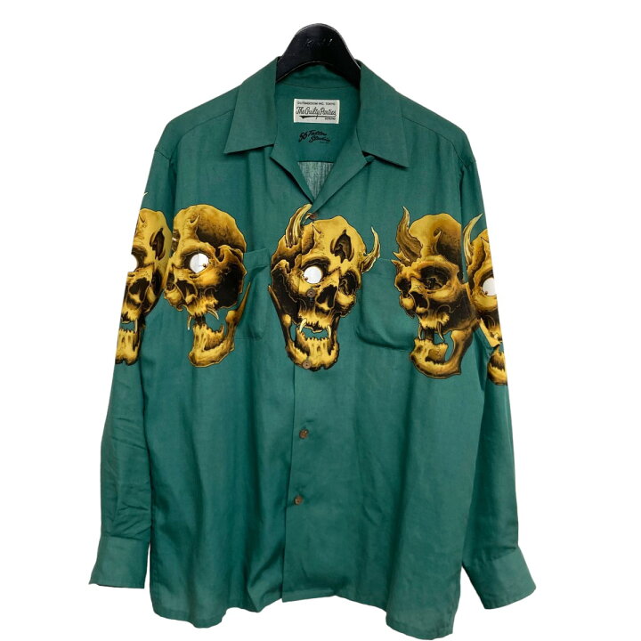 楽天市場】【中古】WACKO MARIA×56 TATTOO STUDIO 21AW L／S HAWAIIAN 