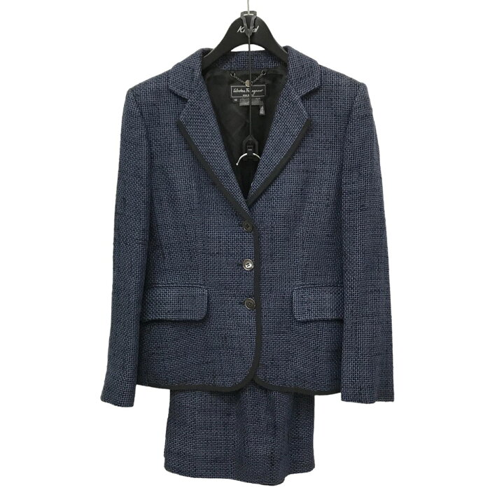 楽天市場】【中古】Salvatore Ferragamoサマーツイードセットアップ  