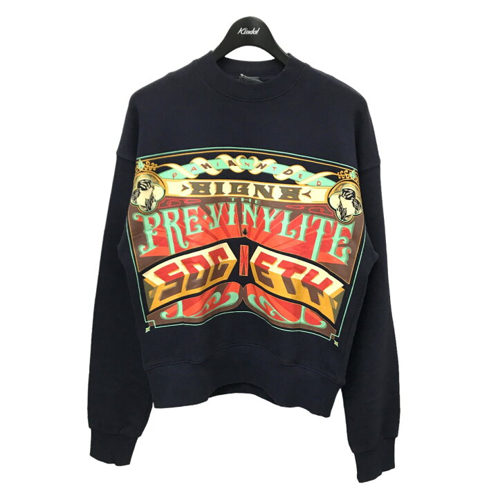 楽天市場】【中古】Juun．J プリントクルーネックスウェット 