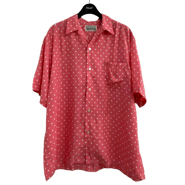 楽天市場】【中古】WACKO MARIA22SS DOTS HAWAIIAN SHIRT S S 半袖 