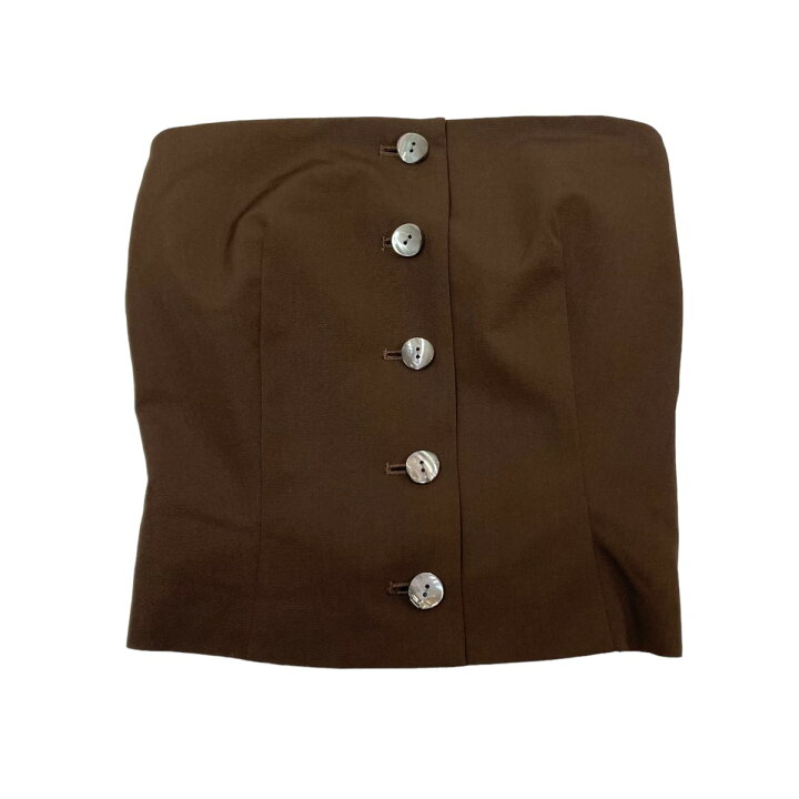 楽天市場】【中古】ERNIE PALO Wool canvas bustier ビスチェ 