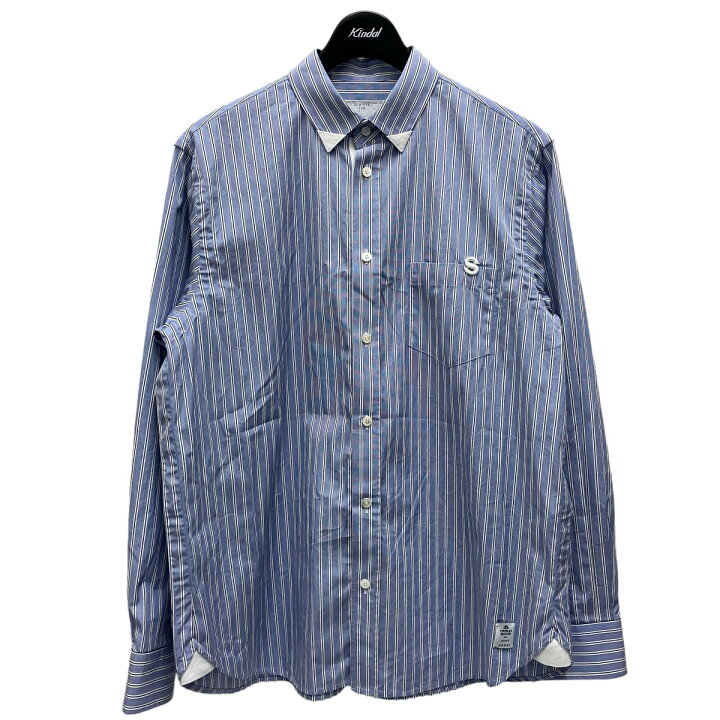 楽天市場】【中古】sacai×Thomas Mason Cotton Poplin Shirt 