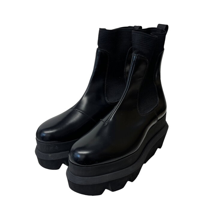 sacai サカイ レザーブーツ ブラック サイズ41 中古品（楽天市場 