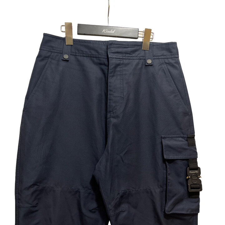 楽天市場】【中古】DIOR カーゴパンツ 933C138A4530 ネイビー サイズ 
