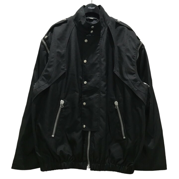 楽天市場】【中古】GUCCIバックロゴナイロンブルゾン 714759 ブラック 