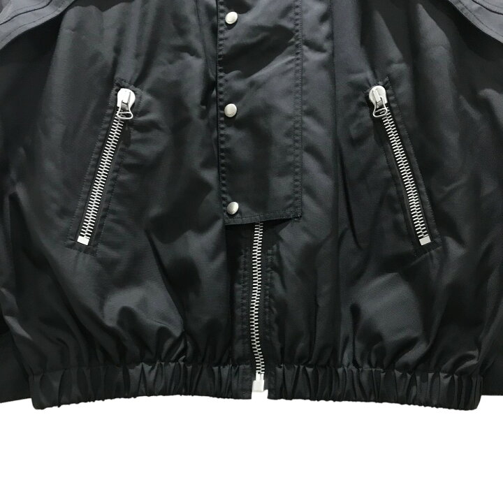 楽天市場】【中古】GUCCIバックロゴナイロンブルゾン 714759 ブラック 