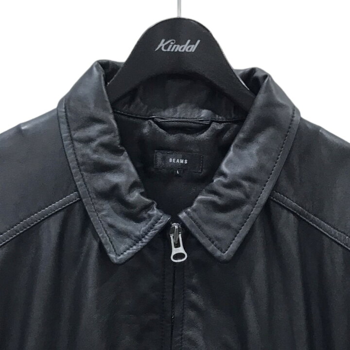 楽天市場】【中古】BEAMS 24SS シープスキン レザーブルゾン レザー 