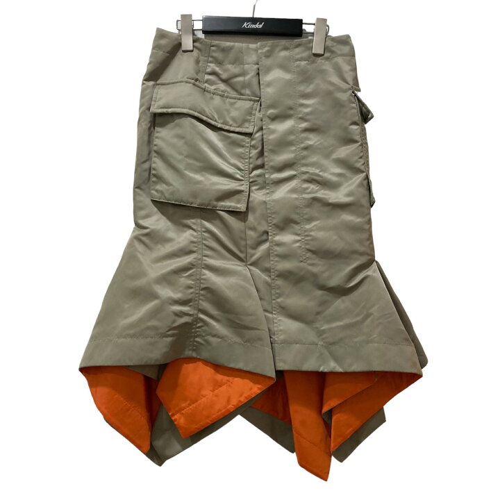 楽天市場】【中古】sacai 2024SS Nylon Twill Skirt ナイロンツイル 