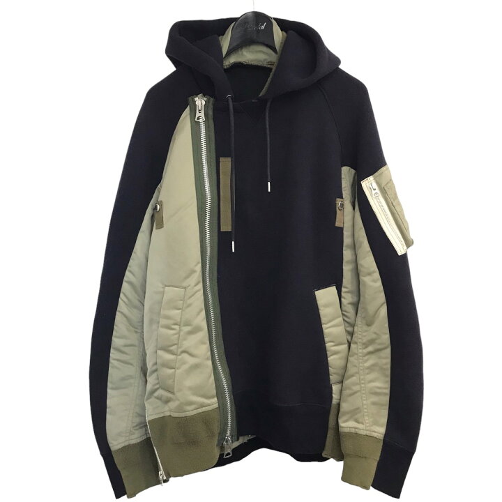 楽天市場】【中古】sacai 2023AW「Sponge Sweat Blouson」 MA-1 