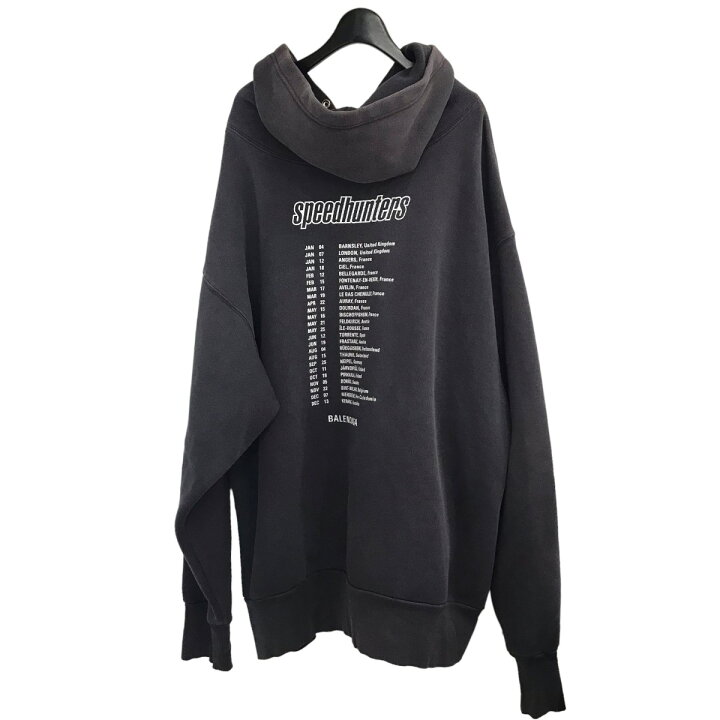 楽天市場】【中古】BALENCIAGA「Speed Hunters」プルオーバーパーカー 