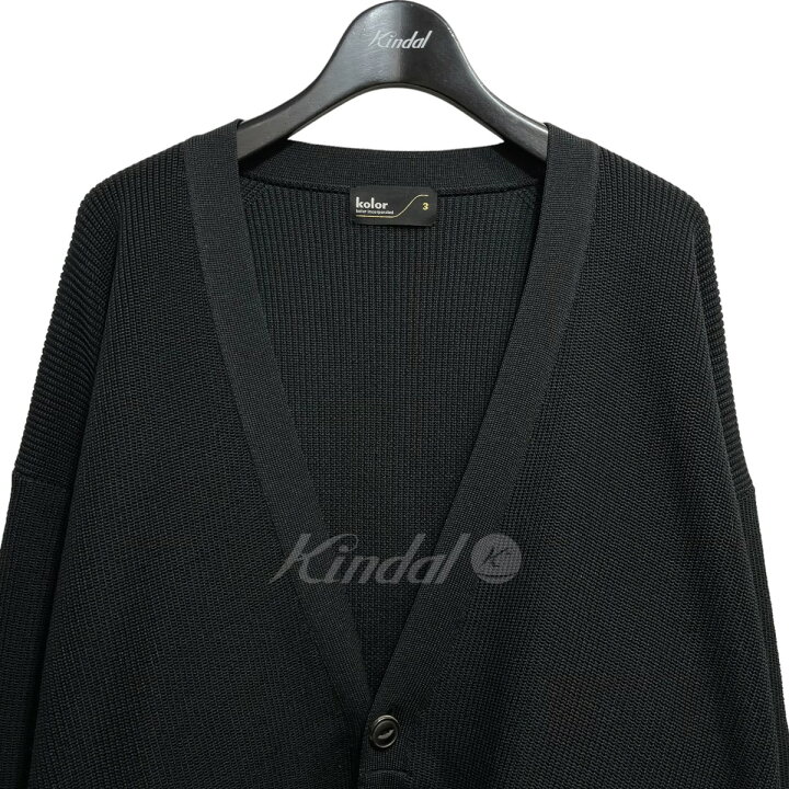 楽天市場】【中古】kolor 2023SS ドッキングニットカーディガン 