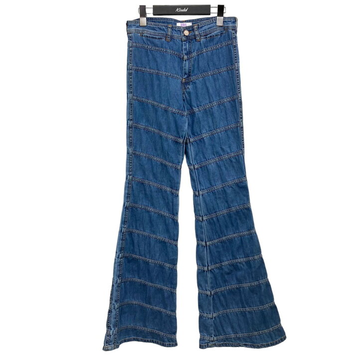 楽天市場】【中古】ERL フレアデニムパンツ インディゴ サイズ  