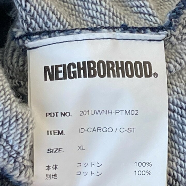 楽天市場】【中古】NEIGHBORHOOD ID-CARGO／C-ST 201UWNH-PTM02 