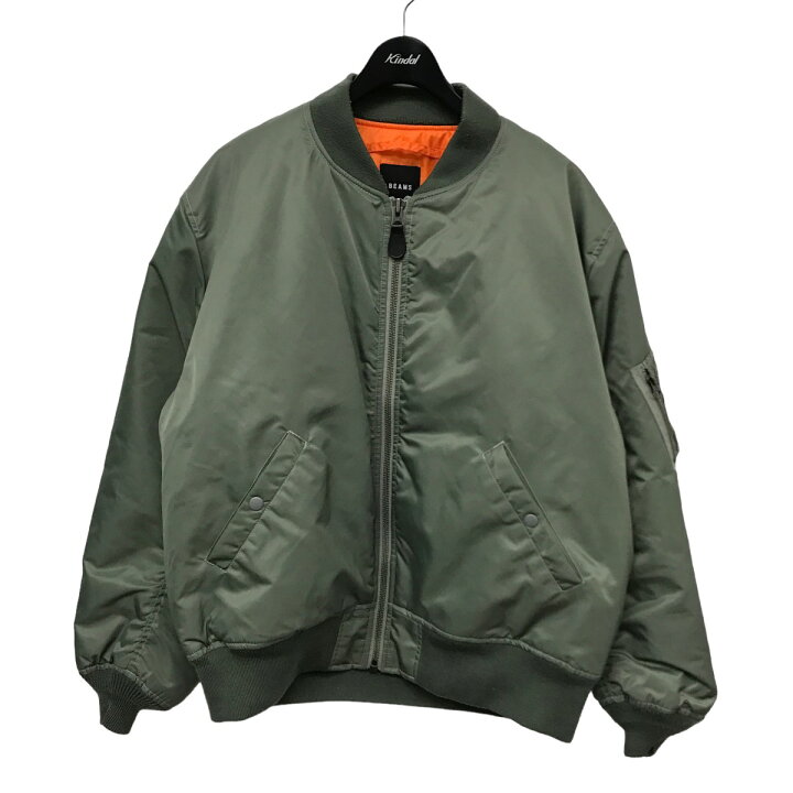 楽天市場】【中古】BEAMS MA-1ジャケット 11-18-5607-139 オリーブ 