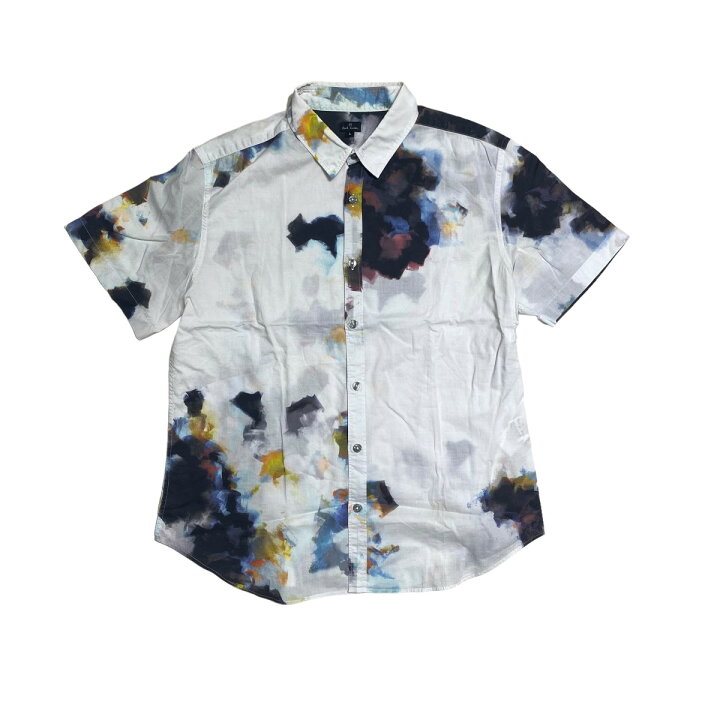 楽天市場】【中古】PS Paul Smith 半袖シャツ PP-CR-41654 ホワイト 