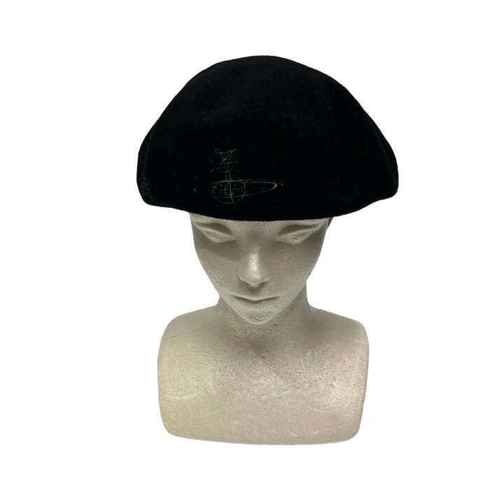 楽天市場】【中古】VIVIENNE WESTWOOD ANGLOMANIA オーブ刺繍ベレー帽 