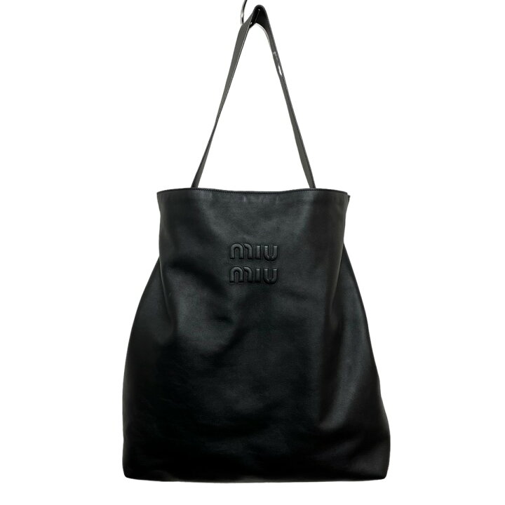 楽天市場】【中古】MIU MIUレザー ホーボーバッグ トートバッグ  