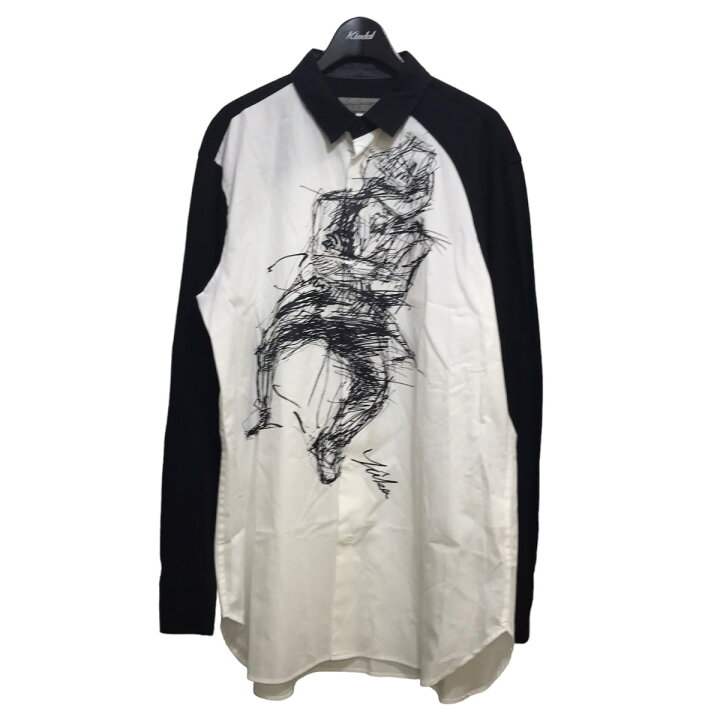 楽天市場】【中古】Yohji Yamamoto pour homme×朝倉優佳 切替シャツ HC 