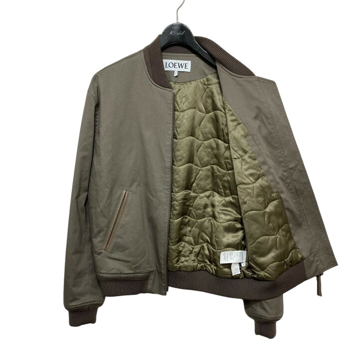 楽天市場】【中古】LOEWE コットンボンバージャケットブルゾン MA-1 