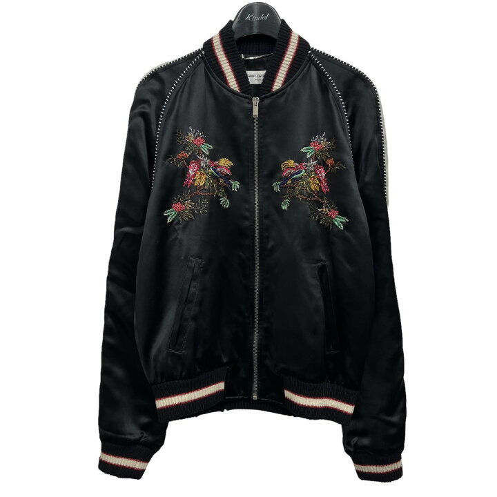 楽天市場】【中古】Saint Laurent Paris バード刺繍スカジャン 