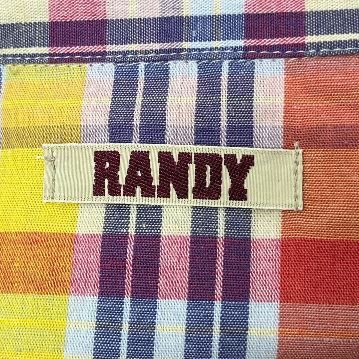 楽天市場】【中古】RANDY 22SS SURPRISAL BACK CUT SHIRT ピンク 
