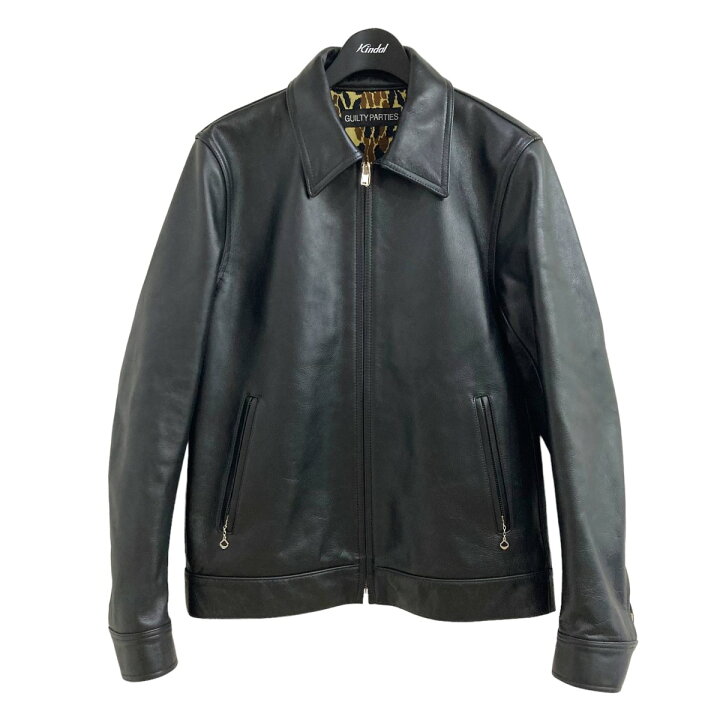楽天市場】【中古】WACKO MARIA レザージャケット ブラック サイズ：L 