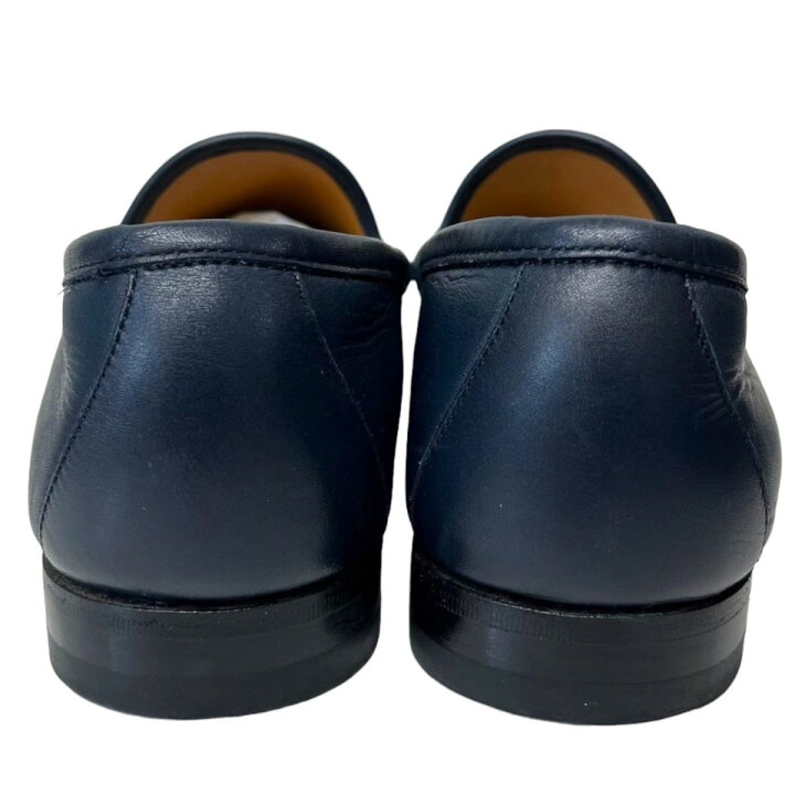 楽天市場】【中古】GUCCIホースビットローファー ネイビー サイズ：40 