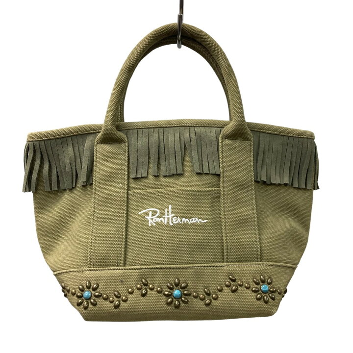 楽天市場】【中古】Ron Hermanフリンジトートバッグ フラワースタッズ  