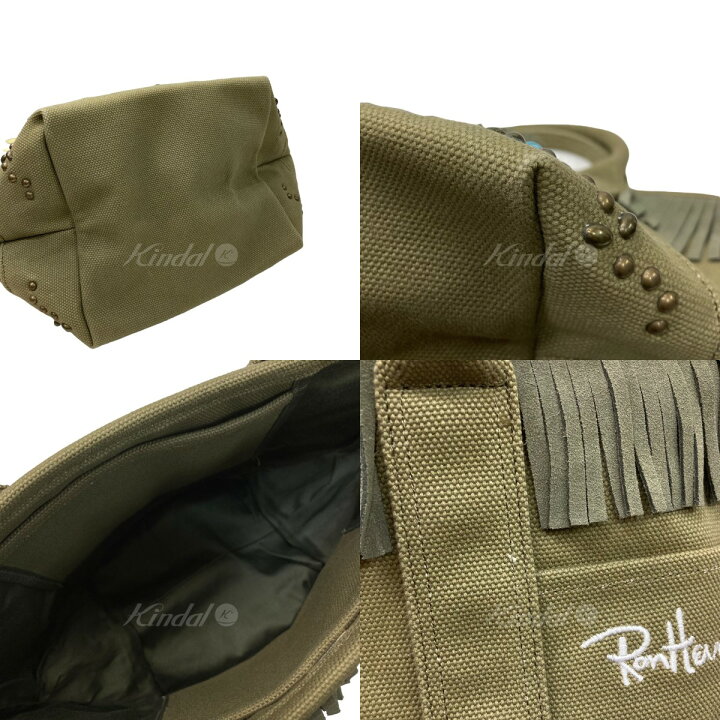 楽天市場】【中古】Ron Hermanフリンジトートバッグ フラワースタッズ  