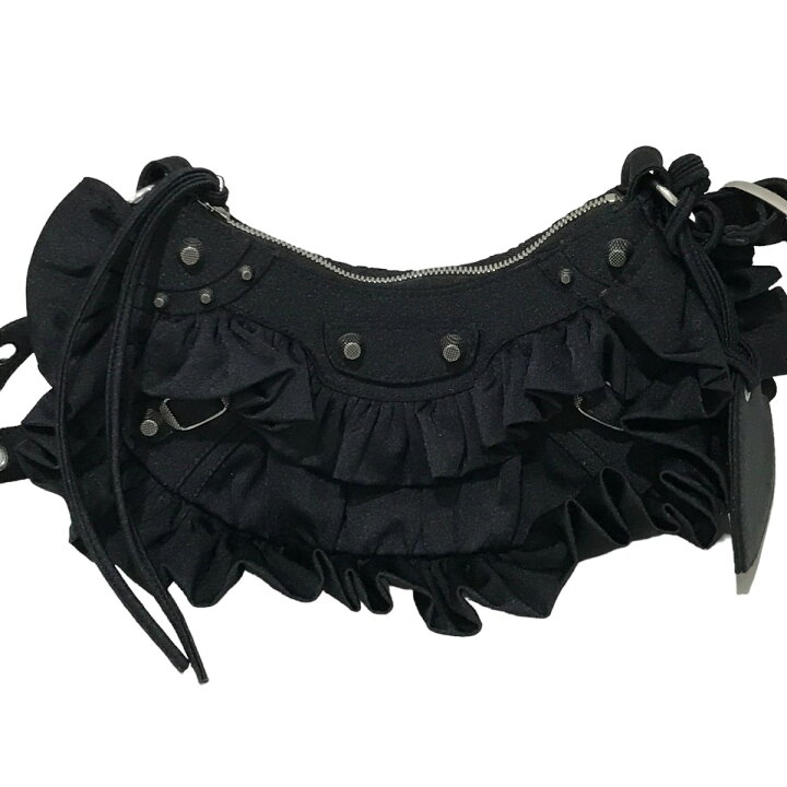 楽天市場】【中古】BALENCIAGALE CAGOLE フリルショルダーバッグ 